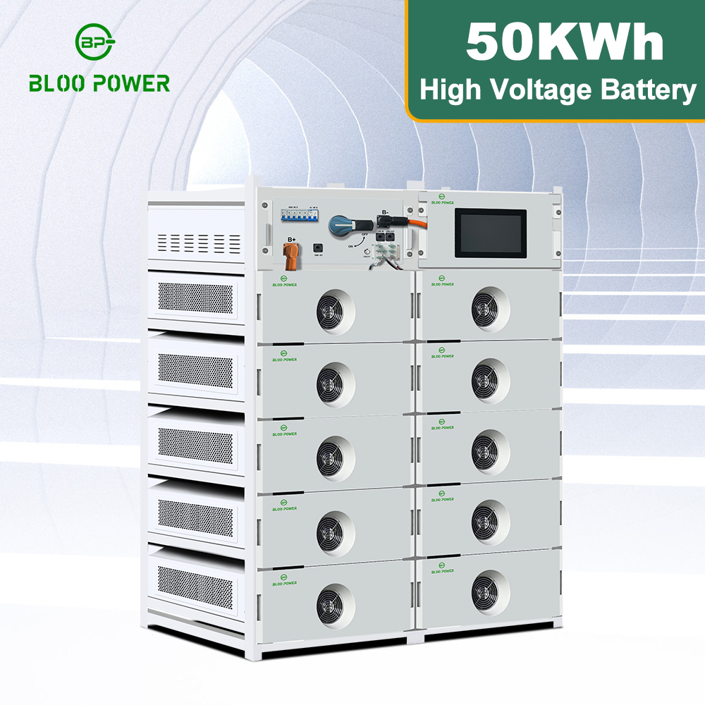 50Kwh 100Kwh 150Kwh 200Kwh High Voltage Solar Energy Storage System With High Conversion Rate