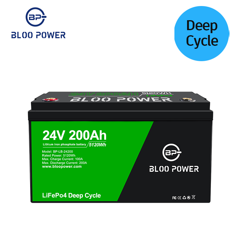 24V 100Ah 200Ah 300Ah Batterie Lithium ion Lifepo4 Battery With Grade A Battery Cells