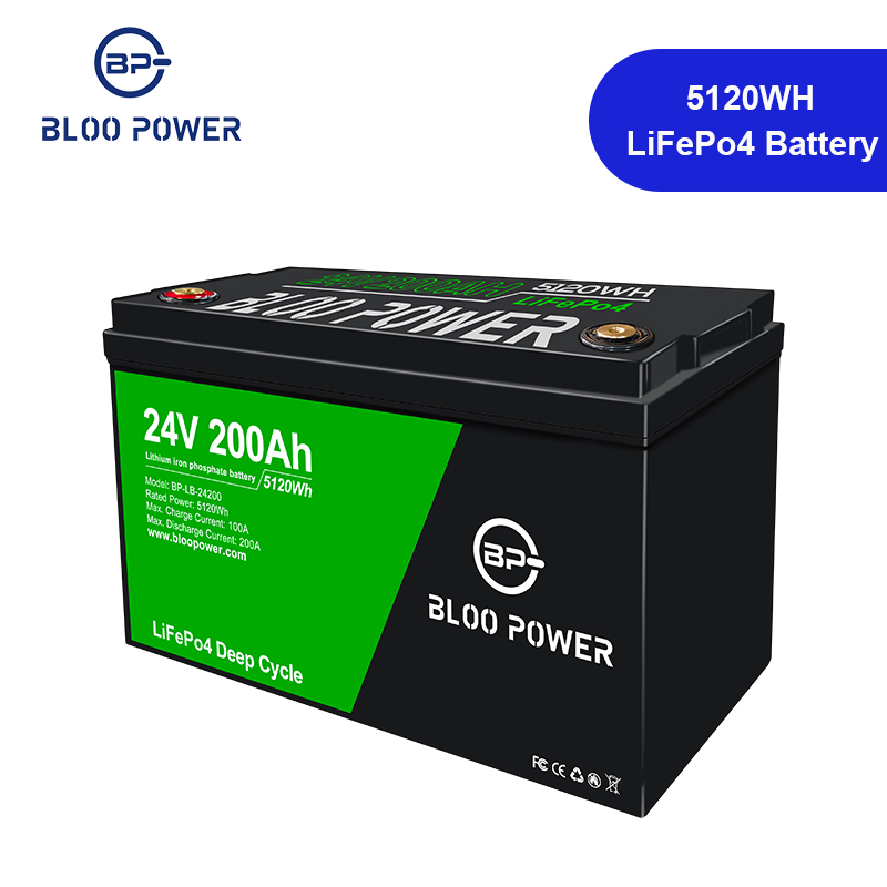 24V 100Ah 200Ah 300Ah Batterie Lithium ion Lifepo4 Battery With Grade A Battery Cells