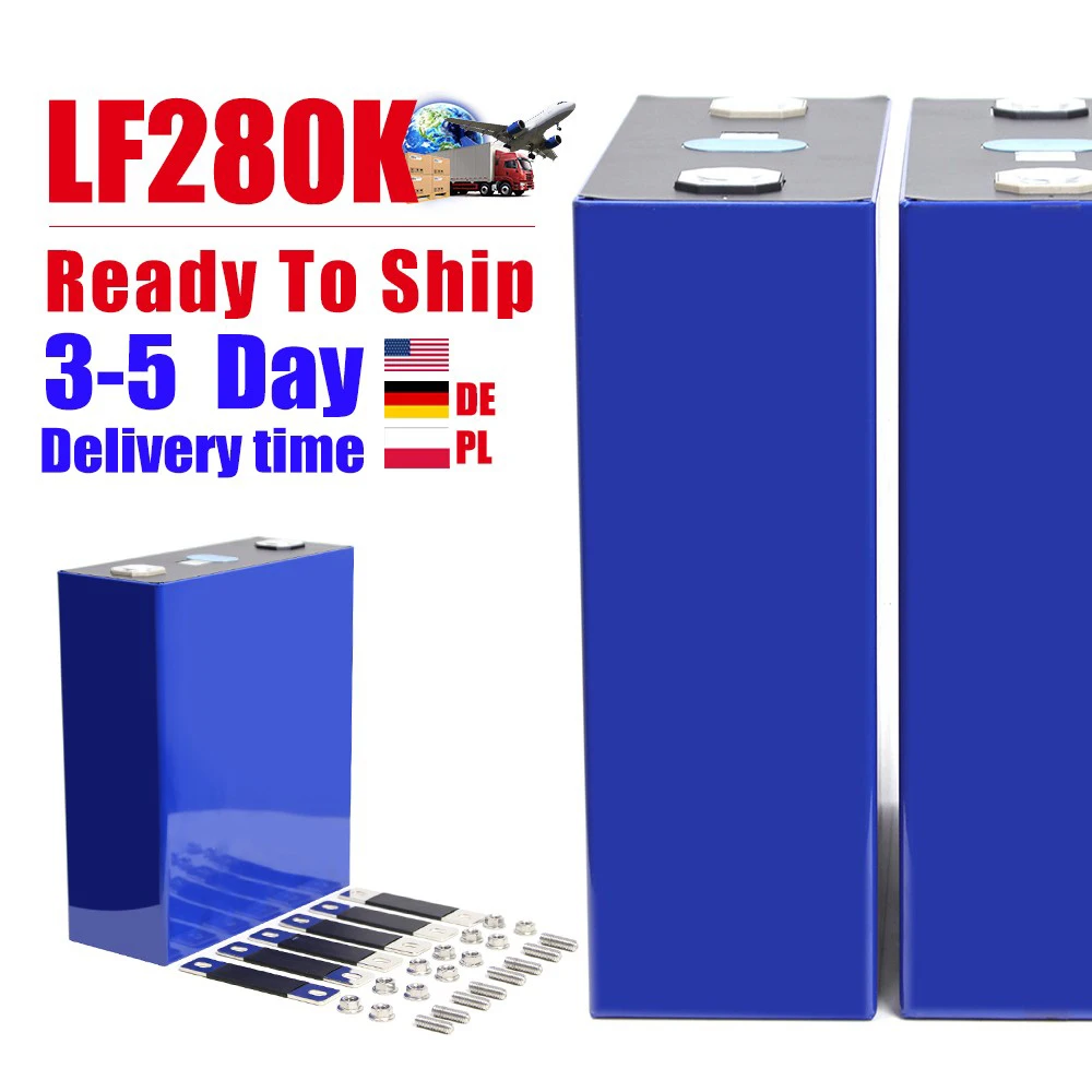 US/EU Warehouse: 3.2V 100-400Ah Lithium Ion Battery Cells (LiFePO4) in Stock IMREN