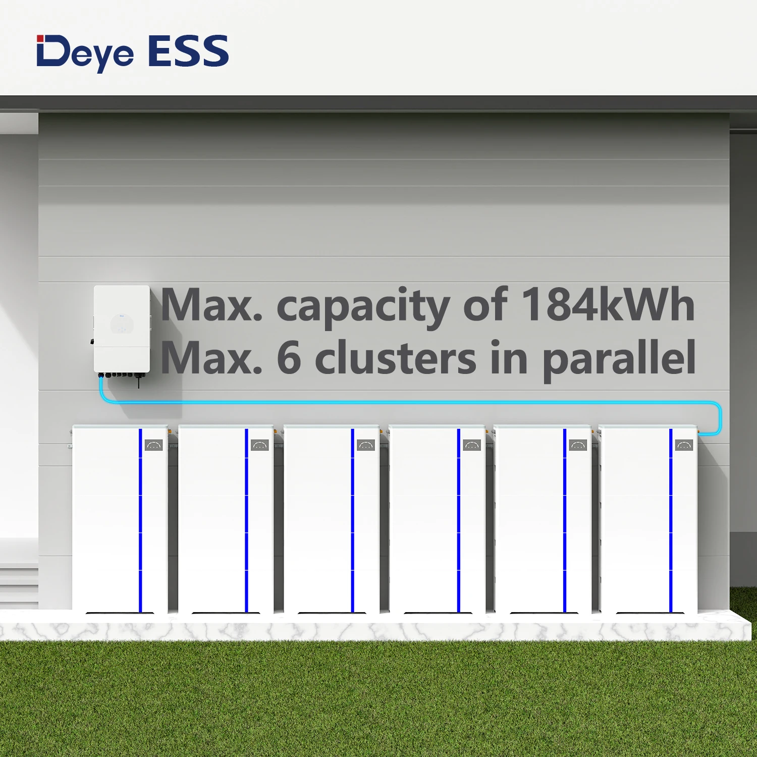ESS AI-W5.1-B: LiFePO4 Lithium-Ion Battery for All-in-One Solar Storage Systems Deye