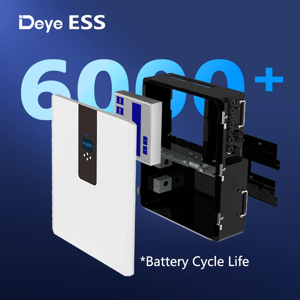 Deye ESS RW-F5.3-2H3: New Wall-Mounted Solar Battery Energy Storage System for Home