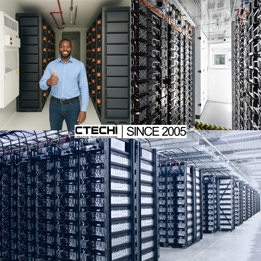 CTECHi 20kW BESS Energy Storage Container  for Home Industrial Commercial UPS Backup