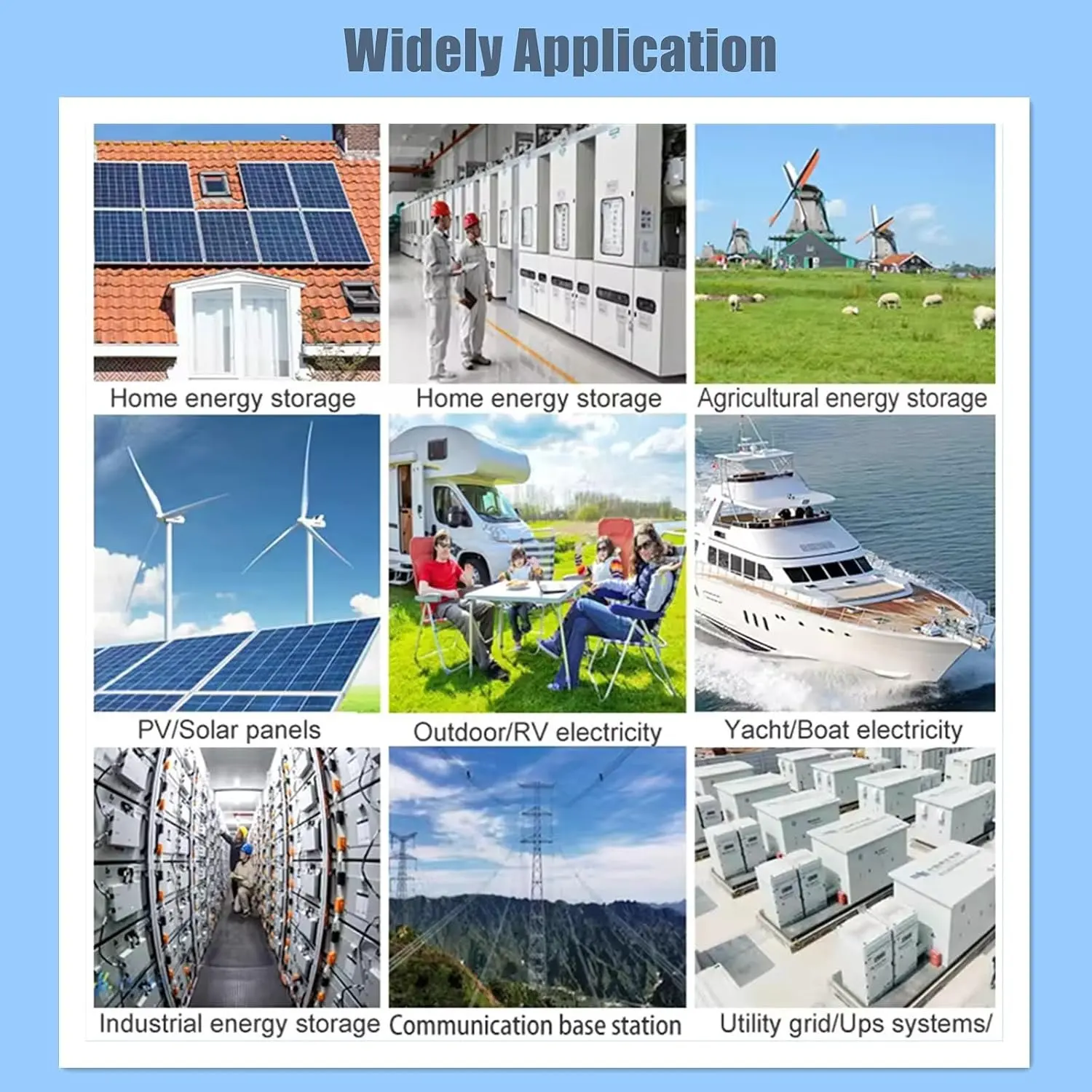 CTECHi 51.2v /304AH  All-in-one Energy Storage Battery IP54  for Home with BMS