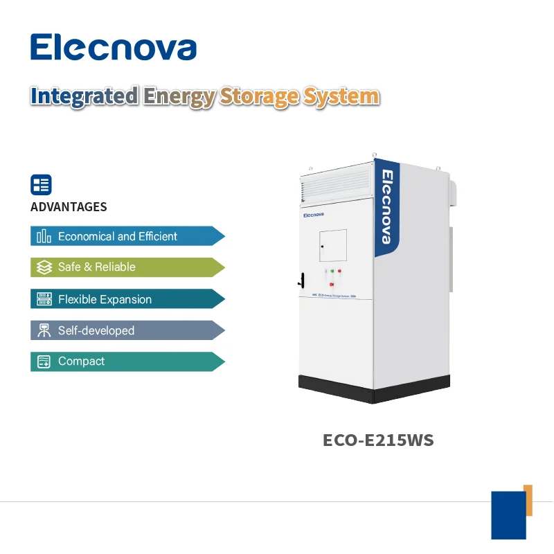 215kWh Lithium ion Battery Solar Energy Storage - Rechargeable Energy Cabinet System Elecnova