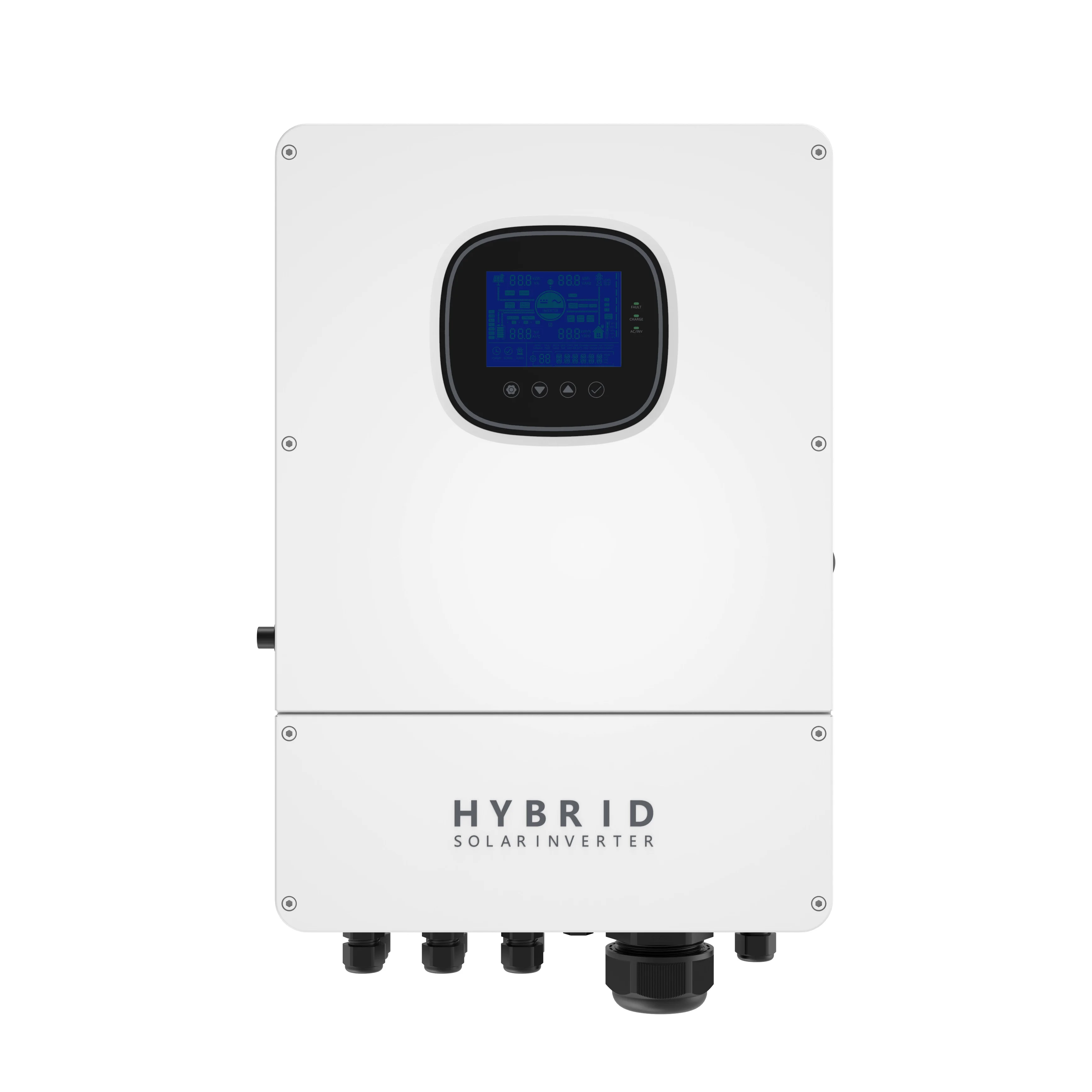 TTN 5.5KW Single Phase Hybrid Solar Inverter - 100A MPPT Off-Grid with WiFi