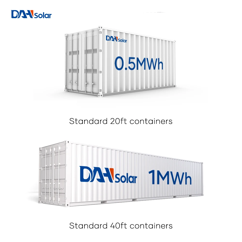 100kW-1MW Commercial Solar Battery - Containerized Energy Storage System DAH