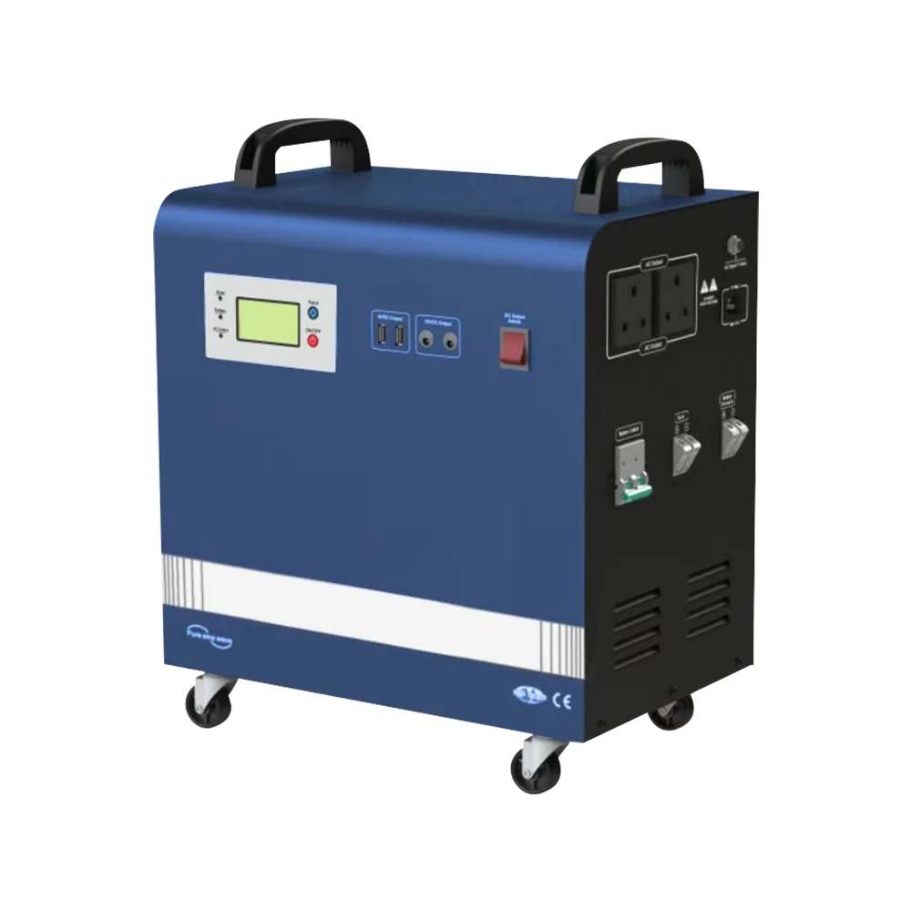 High-Efficiency Portable Power Station 1kW 1280Wh Solar Generator for Home Backup and Outdoor Use - SNADI