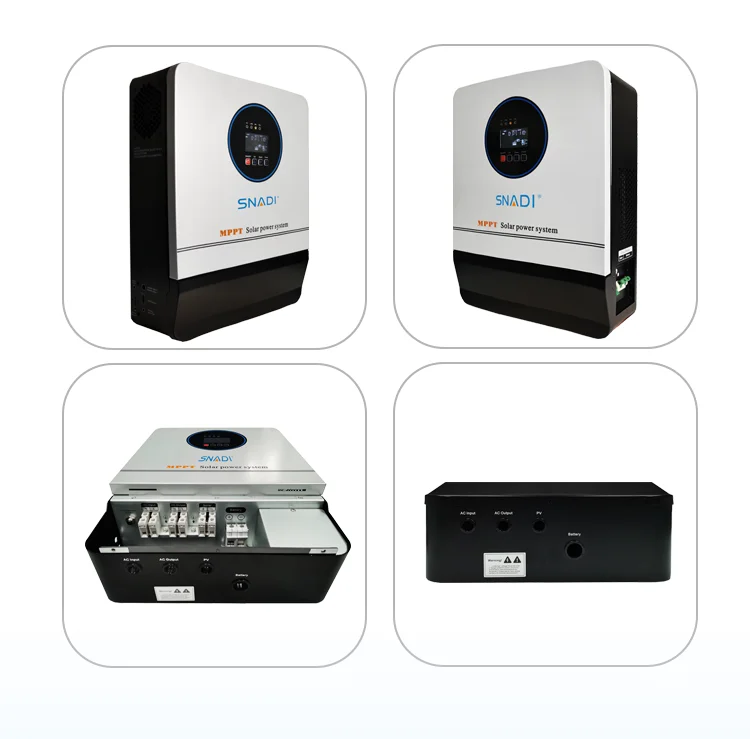 5500W 12V/24V Pure Sine Wave Inverter Hybrid Solar Home Power Converter - SNADI