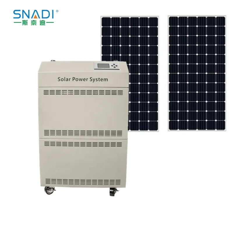 3kW 48V 60A Energy Storage Solar Power System with 800Ah Battery SNADI