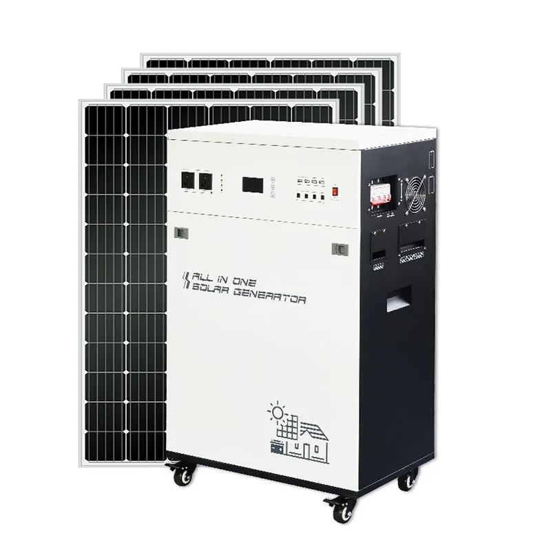 Energy-Saving 1500W Portable Solar Generator, 2kVA Photovoltaic Inverter for Home Use Xindun