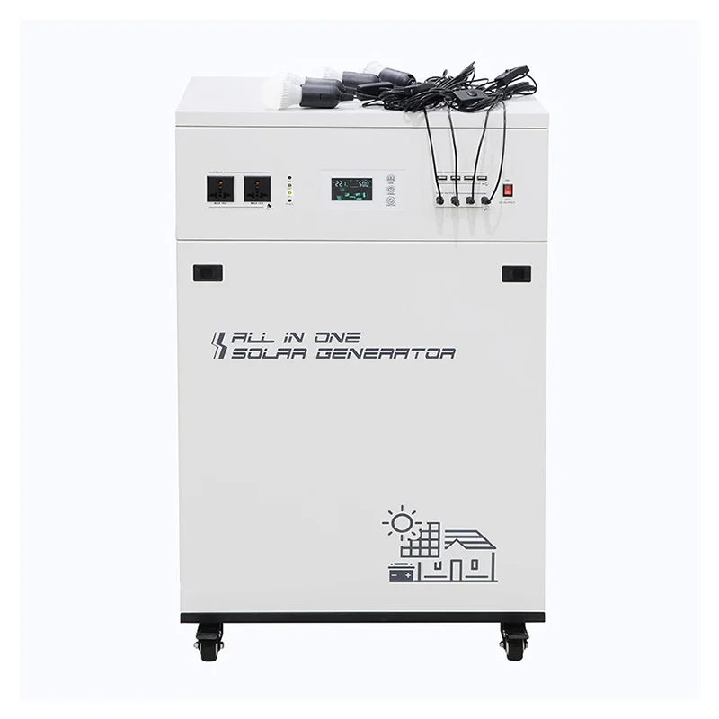 Energy-Saving 1500W Portable Solar Generator, 2kVA Photovoltaic Inverter for Home Use Xindun
