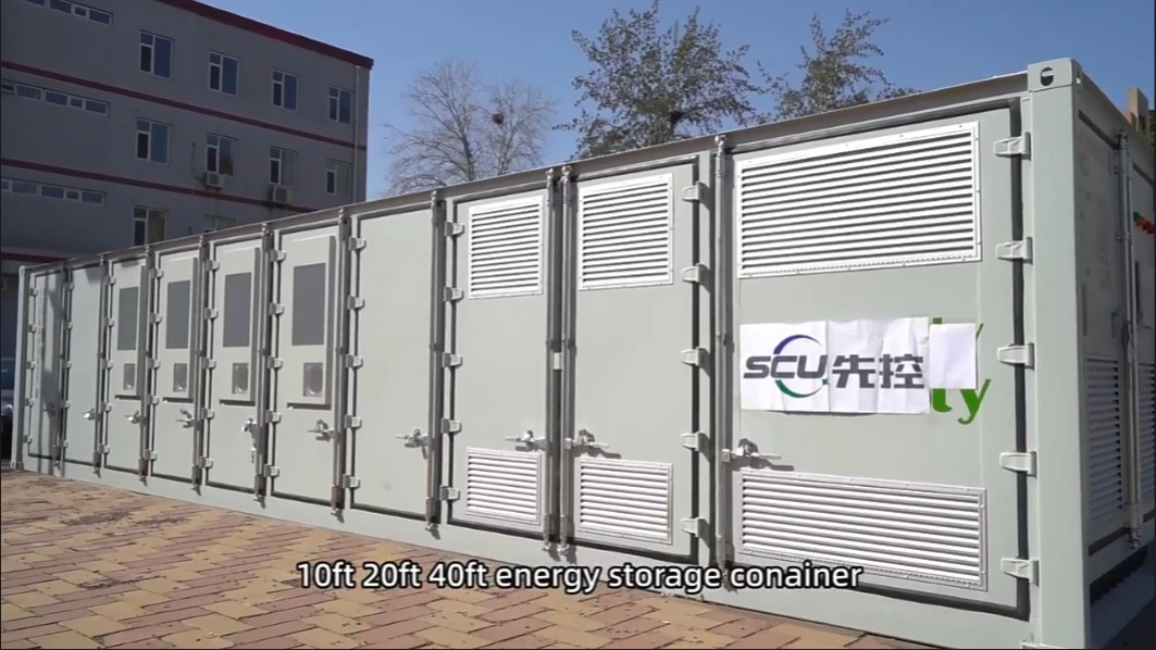40ft Containerized Solar Energy Storage System 1MWh-3MWh LiFePO4 (SCU)