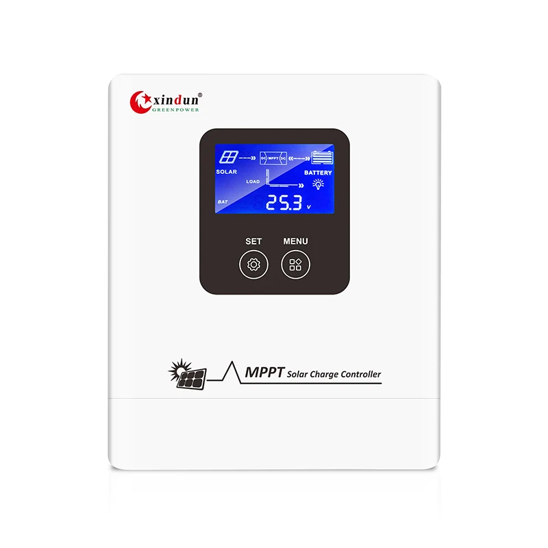 30A 12V MPPT Solar Charge Controller, 15A-100A Hybrid Regulator for RVs Xindun