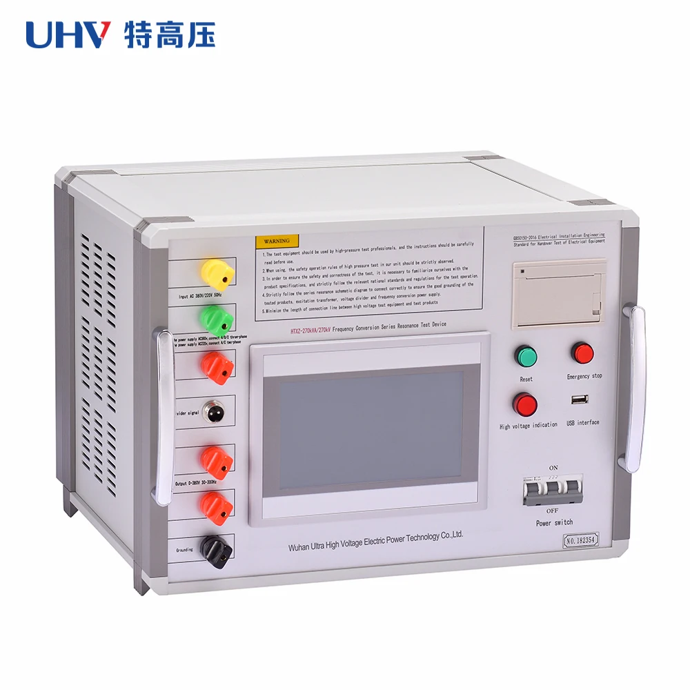 270kVA/270kV Resonant Cable Tester by UHV - High Precision Frequency Conversion for Power Systems