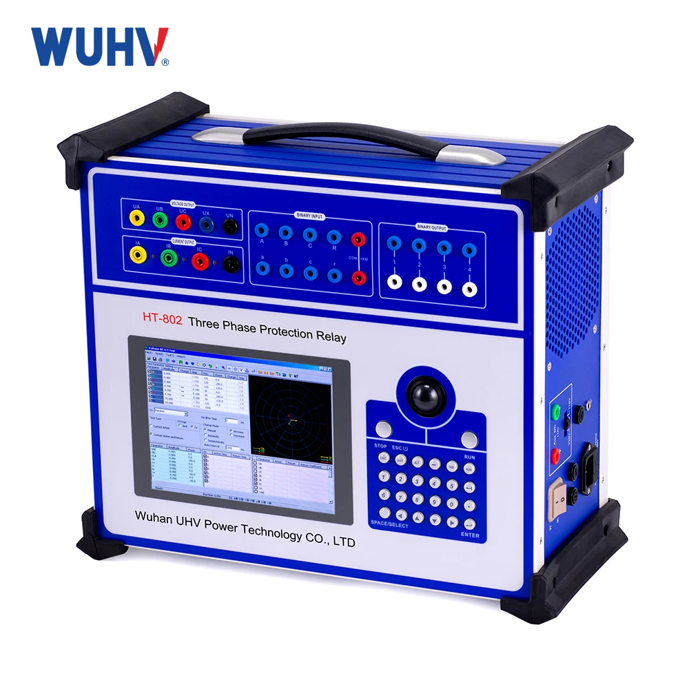 UHV-802 Three Phase Secondary Injection Relay Protection Tester - Precision Testing for Electrical Systems