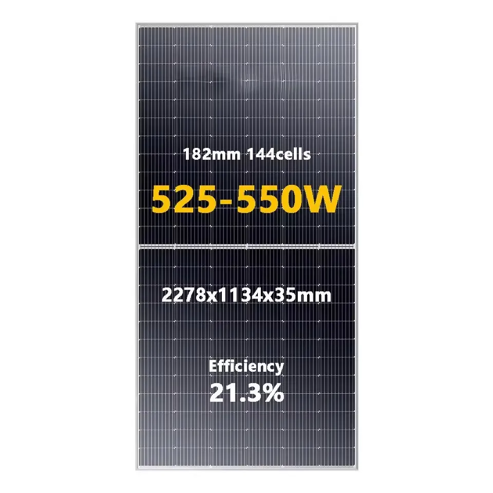 High Efficiency Mono Crystalline PERC Solar Panels 450W-550W - Whayo
