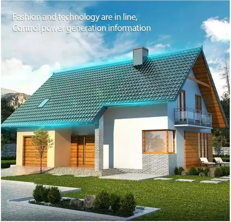 25W CIGS Thin Film Solar Roof Tile - Green Energy Solution for BIPV Whayo