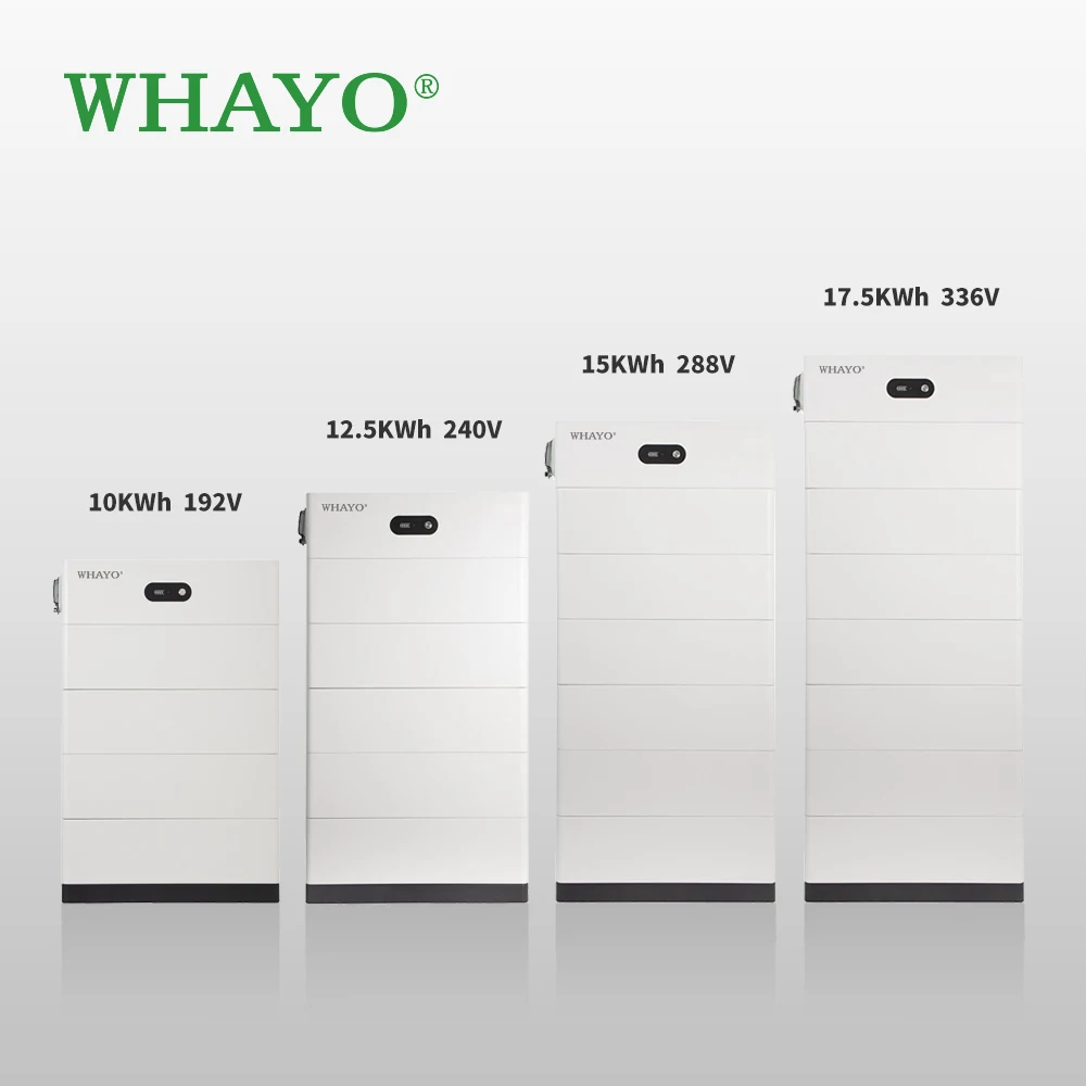5kWh-25kWh Vertical Power Wall LiFePO4 Battery - 48V High Capacity Energy Storage - Whayo