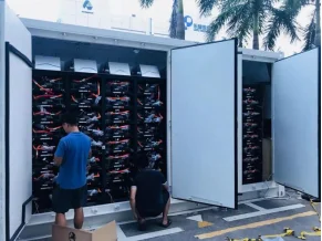 1MWh-10MWh Large Scale Lithium Battery Storage Container for Energy Banks GSO