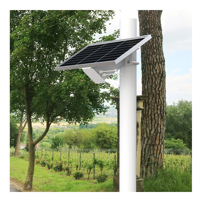 Zemu Solar-Powered Construction Site Camera - 45W to 120W Panels, Lithium Battery for Remote Monitoring