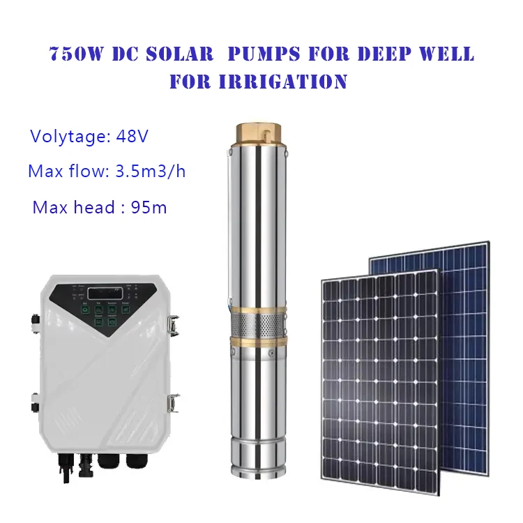 HARS 600W DC Submersible Solar Pump - High Quality for Deep Well Irrigation