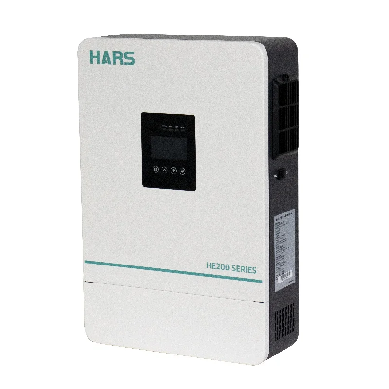 HARS 5.5KW 48V/24V Hybrid Solar Inverter - MPPT, Parallel Support, Off-Grid for Homes &  Commercial
