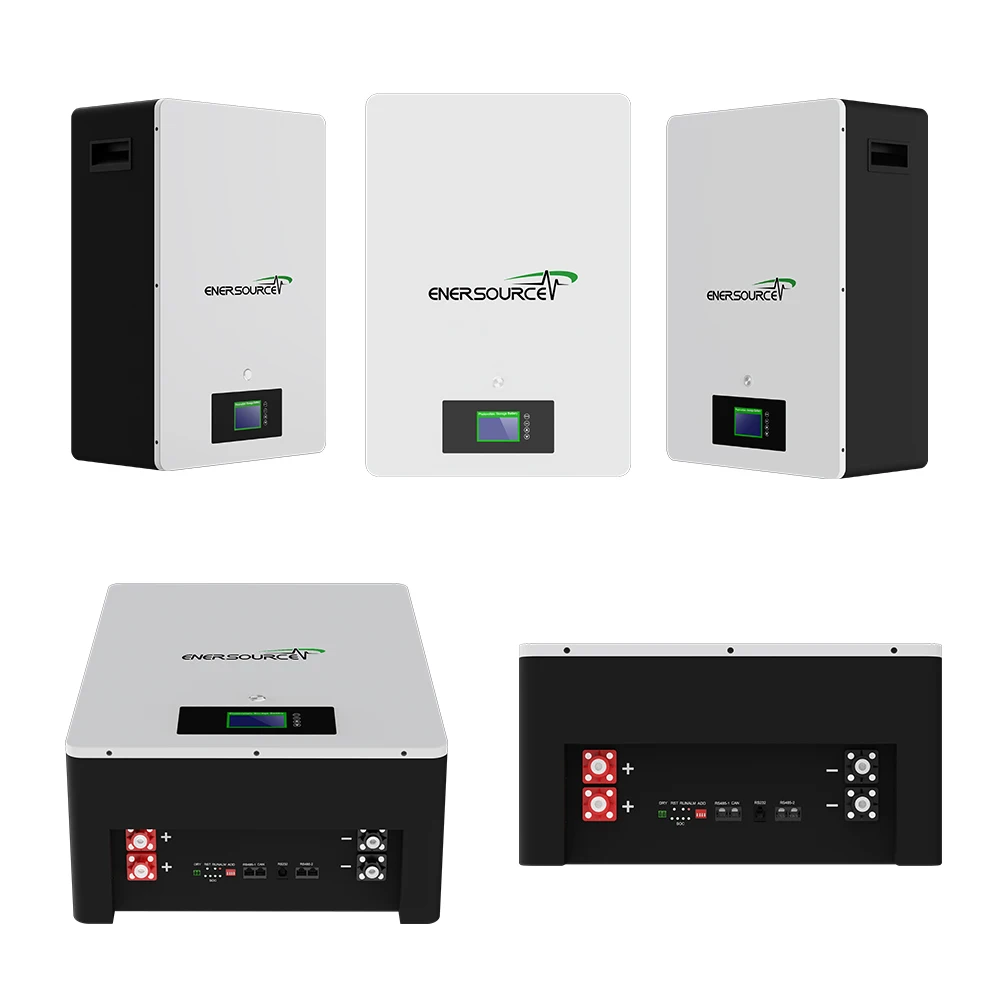 Enersource 48V 100Ah Wall-Mounted LiFePO4 Solar Energy Storage Battery for 10kW Systems