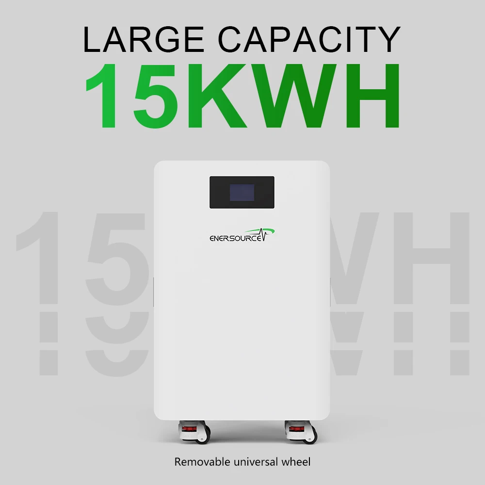 Enersource 15kWh 48V 300Ah-400Ah LiFePO4 Home Battery with CAN Communication