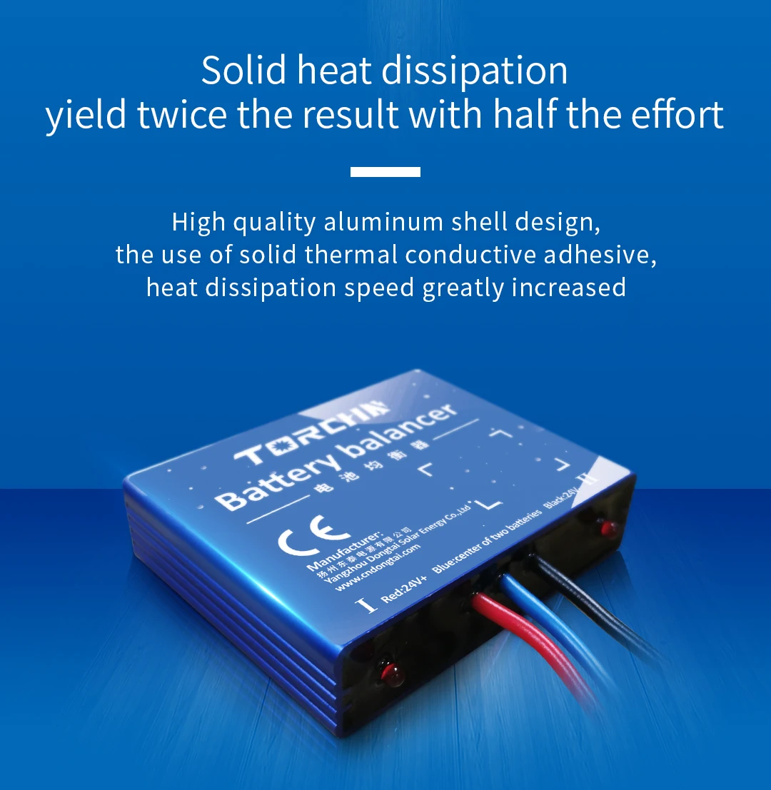 24V Lead Acid Batteries Equalizer for LiFePO4 Batteries | Voltage Balancer | TORCHN