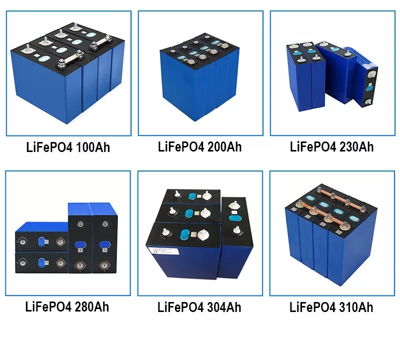 3.2V 200Ah Prismatic LiFePO4 Battery Cell | 6000 Cycles High Life | ESG