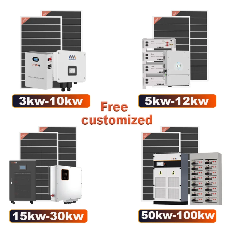 100kW Commercial Solar Power Plant | 20kW Bifacial Hybrid System | Tanfon