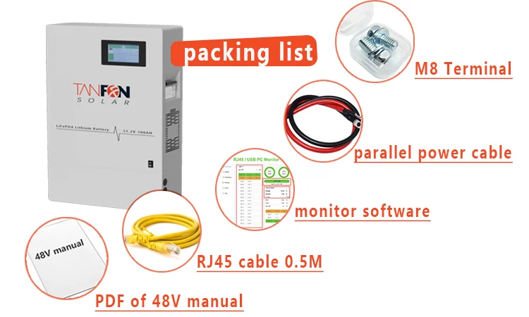 5kWh-10kWh Home Energy Storage Battery | 51.2V 200Ah | TANFON