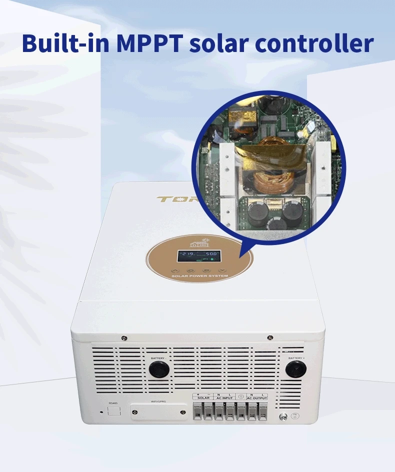 5Kw Smart Low Frequency Hybrid Solar Inverter 48V Pure Sine Wave | TORCHN