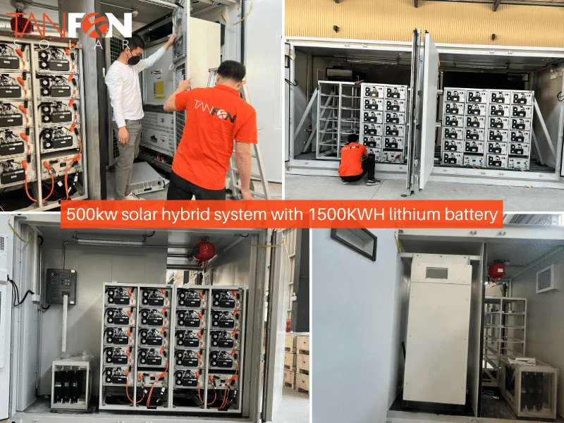 500kWh-2MWh Commercial Solar Battery Storage | Energy Storage Systems | Tanfon