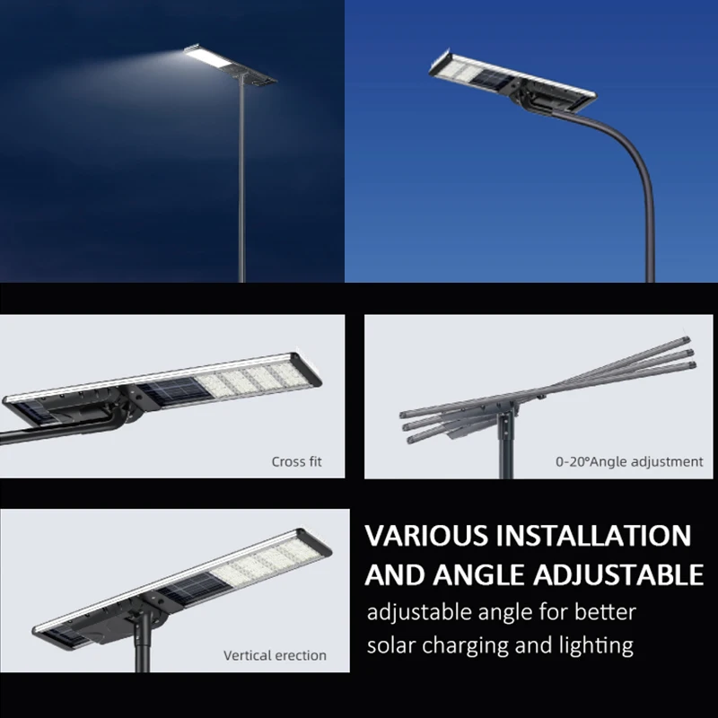 150W-500W All-in-One Solar LED Street Light | High-Quality Road Lighting | SUNNAL