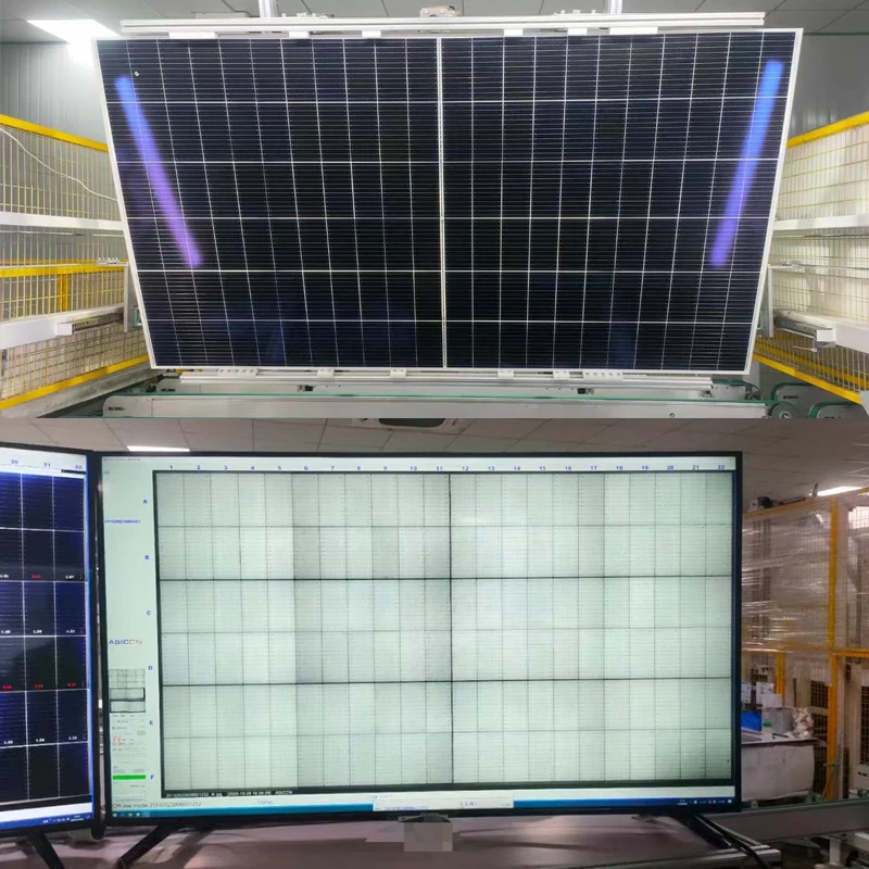 535W-555W Double Glass Monocrystalline Solar Panels | 182mm 144 Cells | SUNNAL
