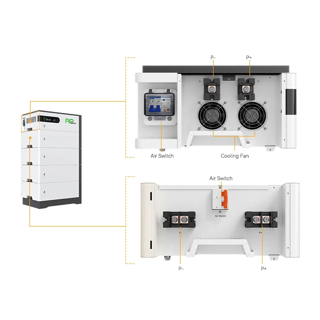 Stackable 48V LiFePO4 Battery System - High Voltage Home Energy Storage 16.8kW - Niuess