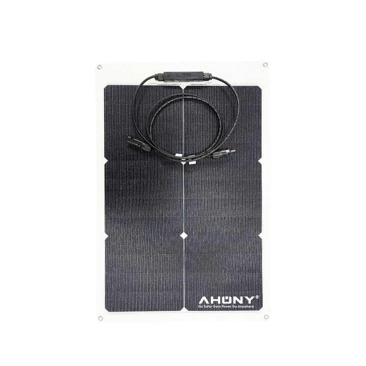 Flexible Solar Panel 50W High Efficiency Outdoor Camping Home Use AHONY
