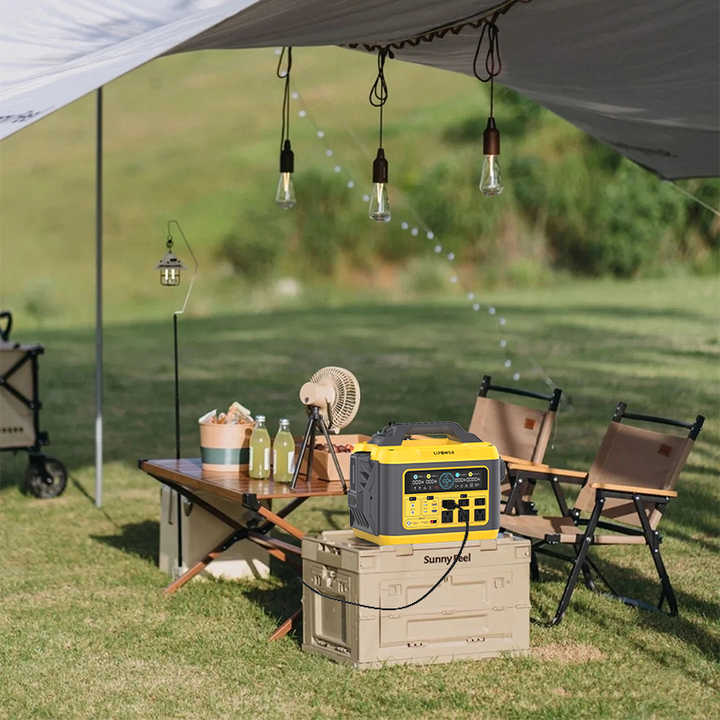 Portable Power Station 1200W 1120Wh LiFePO4 Battery Fast Charging for Outdoor Camping Lipower