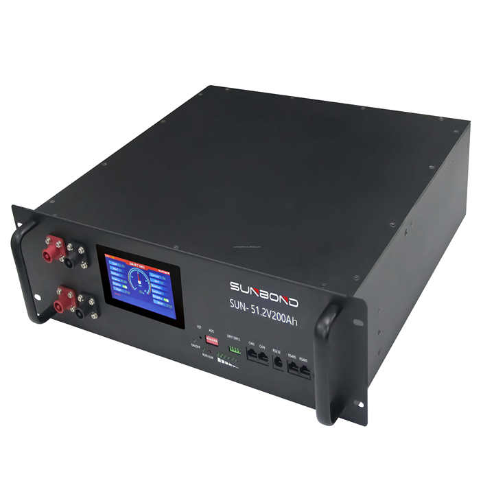 Solar Battery Lithium 48V 150Ah 200Ah 400Ah Home Energy Storage System with BMS LCD RS485 CANBUS Communication SUNBOND