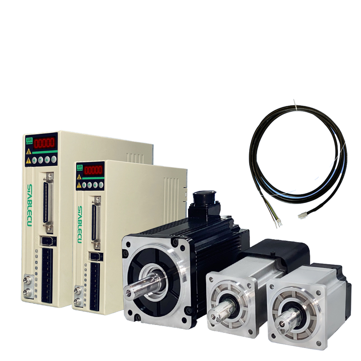 AC Servo Motor 220V 750W High Precision Speed Control 3000RPM Machinery Equipment STABLECU