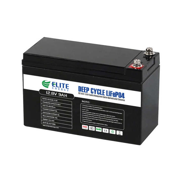 12V 9Ah-20Ah Lithium Iron Phosphate Battery Pack Deep Cycle Rechargeable for Solar Energy Storage Systems Elite