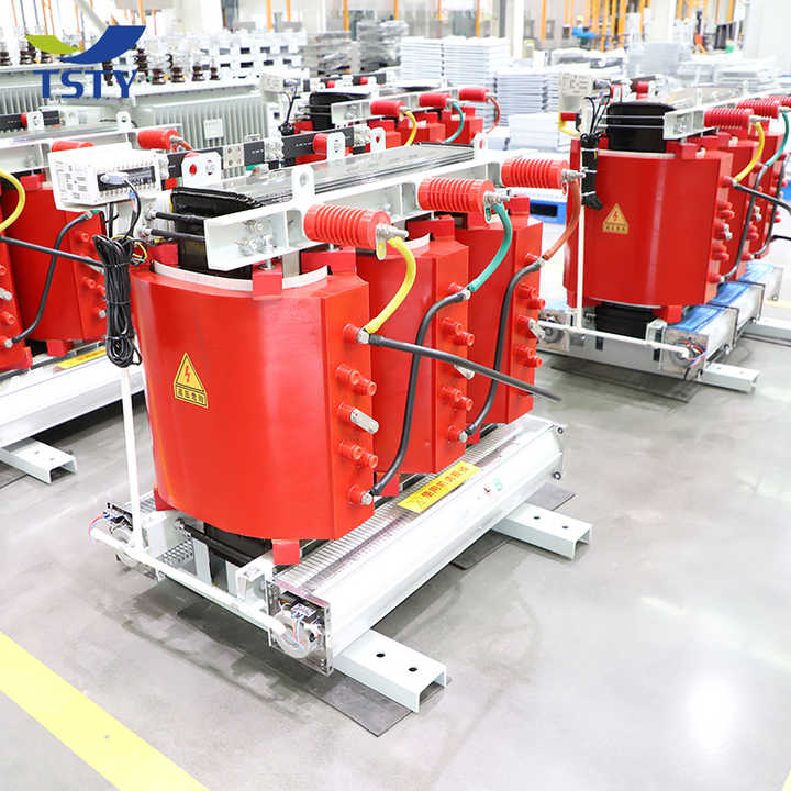 Three Phase Dry Type Power Transformer Cast Resin 150kva 200kva 500kva 1600 Kva Copper Aluminium Fireproof Explosion-Proof Pollution-Free Power Distribution TSTY