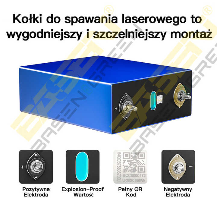LFP Battery 280Ah 3.2V for Solar Energy Storage Systems