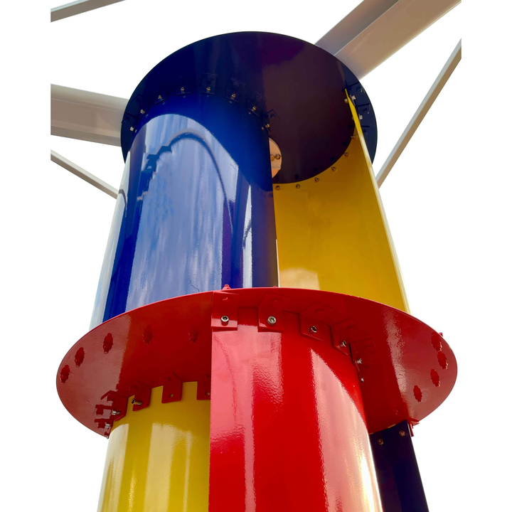 Vertical Axis Wind Turbine 1kw to 10kw Output Voltage 24V to 380V for Renewable Energy Generation elege