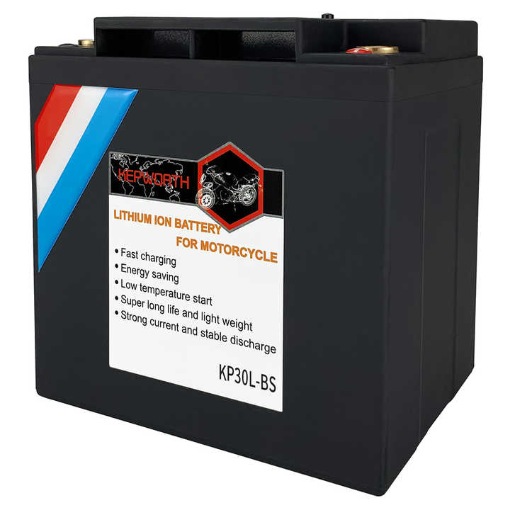 12V Motorcycle LiFePO4 Battery 20Ah 720A CCA High-Power Lithium Iron Phosphate Battery for Scooters ATVs BMS Included