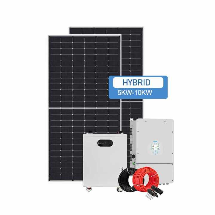 5KVA Hybrid Solar System Kit 3000W 4000W 5000W Complete Off-Grid On-Grid Home Energy Solutions
