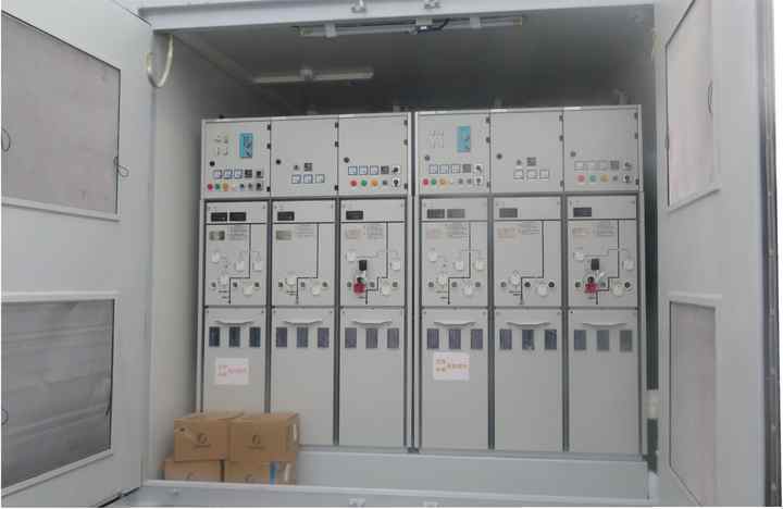 20HC Electrical Equipment Container Customized Fire-Rated Electrical Installation Container Singamas