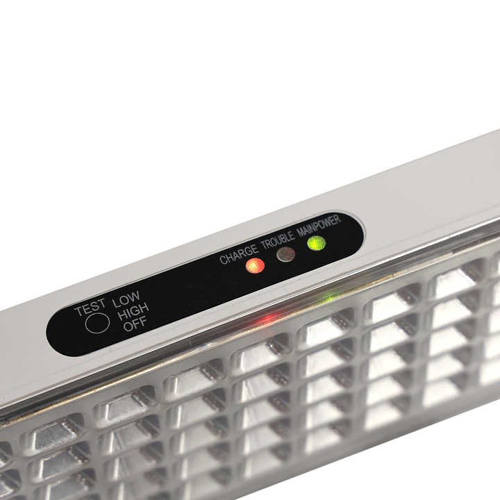6W LED Emergency Light with 3.7V Li-Ion Battery 3-Hour Backup for Outdoor Use FAT